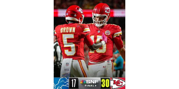 Trotz eines schwierigen Starts kämpften sich die Chiefs weiter nach vorn und besiegten die Lions. Trotz eines schwierigen Starts kämpften sich die Chiefs weiter nach vorn und besiegten die Lions.